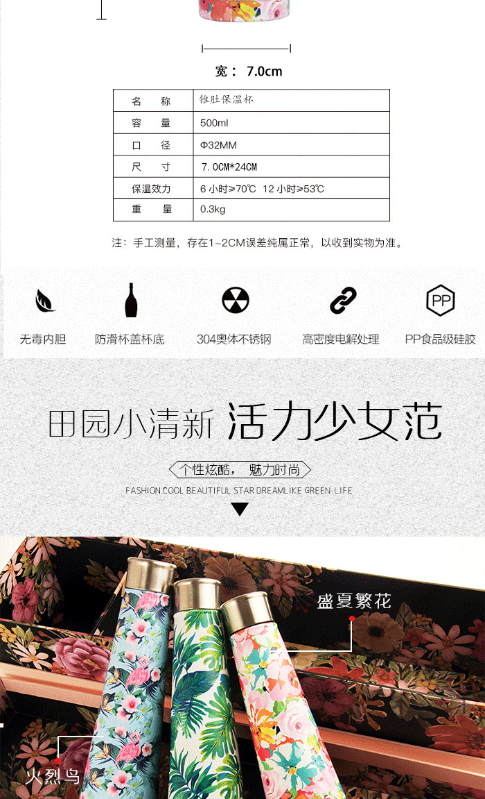 Cross-Border Exclusive AliExpress Amazon Banana Flamingo Second Generation Cola Bottle Vacuum Cup Cone Cup Water Bottle Currently Available Cross-Border Exclusive AliExpress Amazon Banana Flamingo Second Generation Cola Bottle Vacuum Cup Cone Cup Water Bottle Currently Available