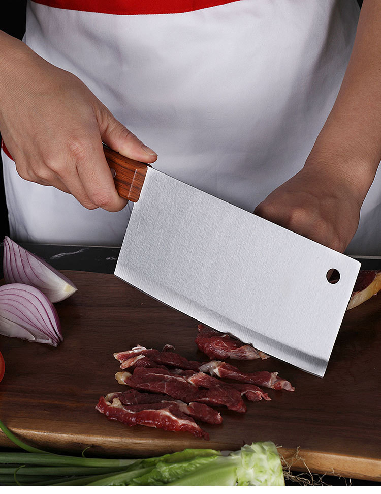 Stainless Steel Chinese Kitchen Knife Chef Kitchen Knife Cutting Food Cutting Stall Household Cutting Knife Stall