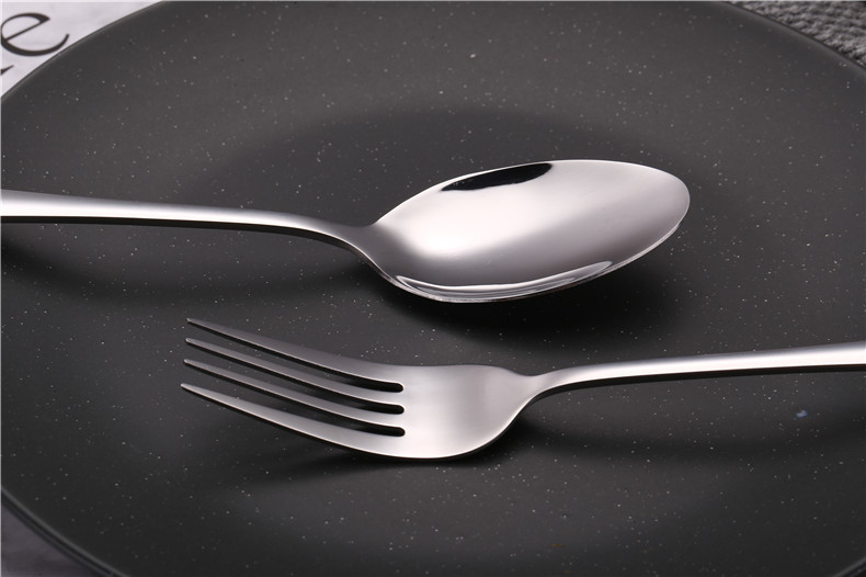 Western Steak Knife and Fork Western Tableware Wholesale Custom Logo Knife, Fork and Spoon Suit Stainless Steel Knife and Forks Spoon Western Steak Knife and Fork Western Tableware Wholesale Custom Logo Knife, Fork and Spoon Suit Stainless Steel Knife and Forks Spoon