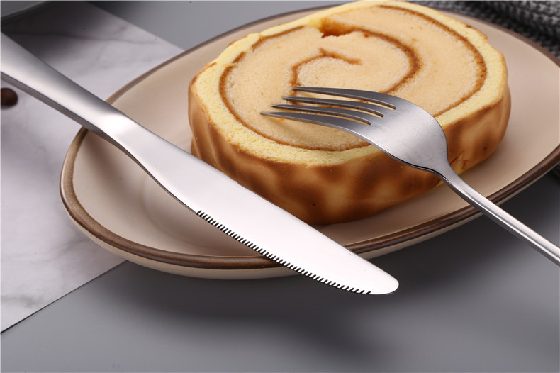 Western Steak Knife and Fork Western Tableware Wholesale Custom Logo Knife, Fork and Spoon Suit Stainless Steel Knife and Forks Spoon Western Steak Knife and Fork Western Tableware Wholesale Custom Logo Knife, Fork and Spoon Suit Stainless Steel Knife and Forks Spoon