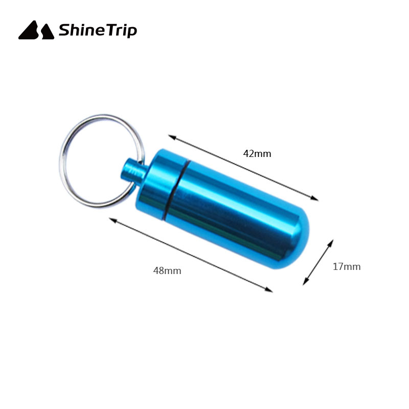 Small Medicine Bottle Outdoor Waterproof Warehouse Mini Medicine Box Portable Airtight Storage Boxed CrossBorder New