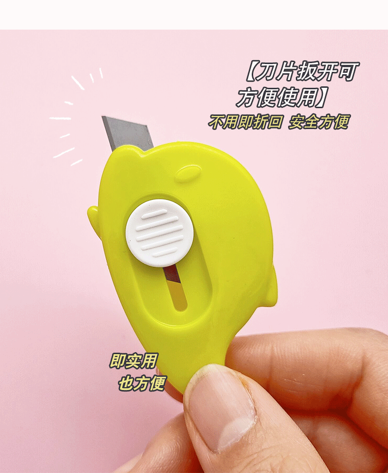 Factory Wholesale Candy-Colored Dolphin Whale Small Art Knife Portable Student Mini Knife Box Opener Utility Knife Factory Wholesale Candy-Colored Dolphin Whale Small Art Knife Portable Student Mini Knife Box Opener Utility Knife