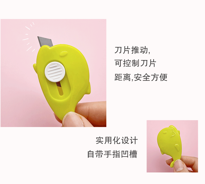 Factory Wholesale Candy-Colored Dolphin Whale Small Art Knife Portable Student Mini Knife Box Opener Utility Knife Factory Wholesale Candy-Colored Dolphin Whale Small Art Knife Portable Student Mini Knife Box Opener Utility Knife