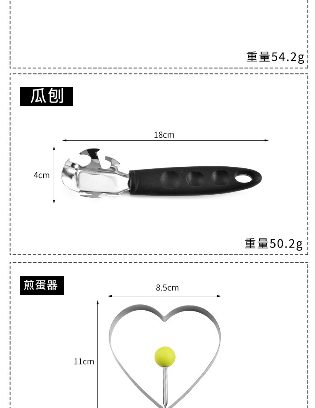 Kitchen Knife Kit 5-Piece Set Stainless Steel Kitchen Knife Set Kitchen Multi-Purpose Black Steel Knife Gift Set