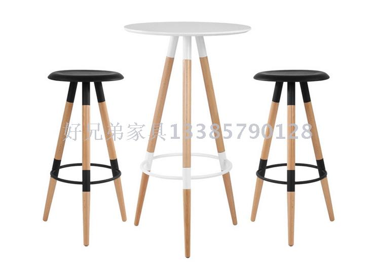 Leisure Bar Table and Chair Combination Indoor Balcony Table and Chair Creative IKEA Coffee Three-Piece Tables and Chairs Reception Table and Chair