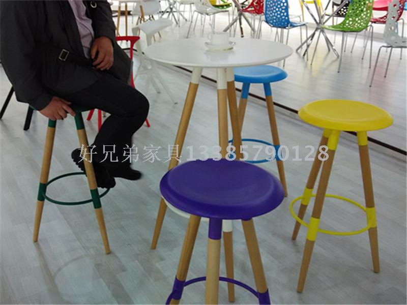 Leisure Bar Table and Chair Combination Indoor Balcony Table and Chair Creative IKEA Coffee Three-Piece Tables and Chairs Reception Table and Chair