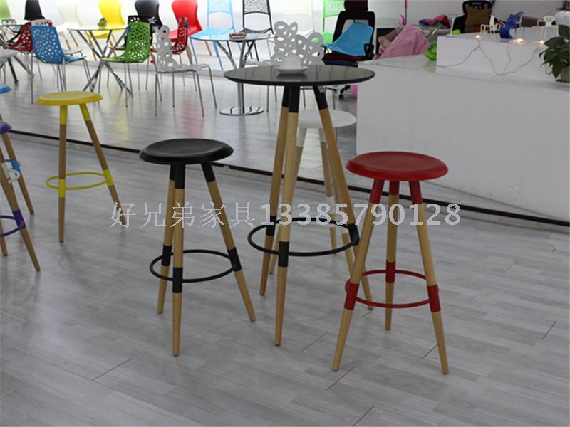 Leisure Bar Table and Chair Combination Indoor Balcony Table and Chair Creative IKEA Coffee Three-Piece Tables and Chairs Reception Table and Chair