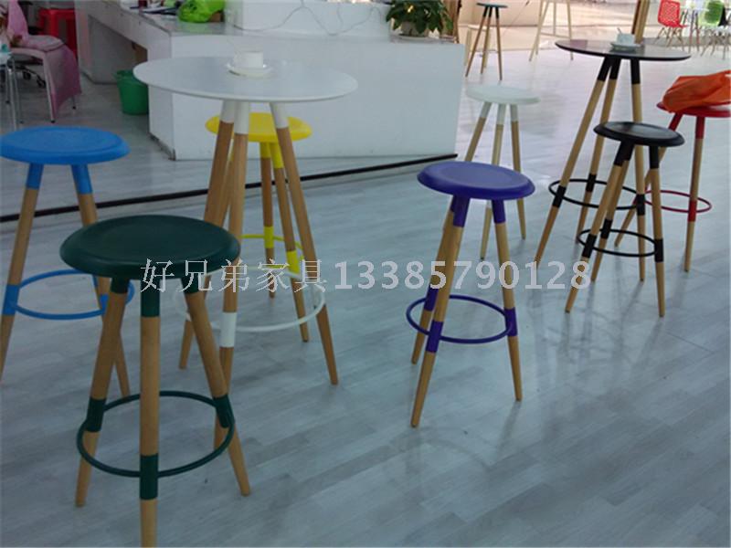 Leisure Bar Table and Chair Combination Indoor Balcony Table and Chair Creative IKEA Coffee Three-Piece Tables and Chairs Reception Table and Chair