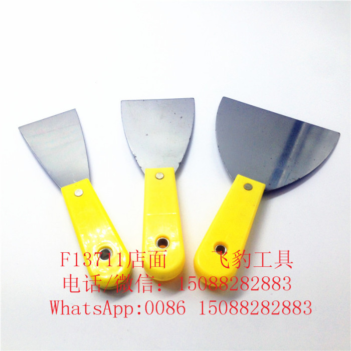 Mirror polishing putty knife putty knife putty knife blade with plastic handle Mirror polishing putty knife putty knife putty knife blade with plastic handle