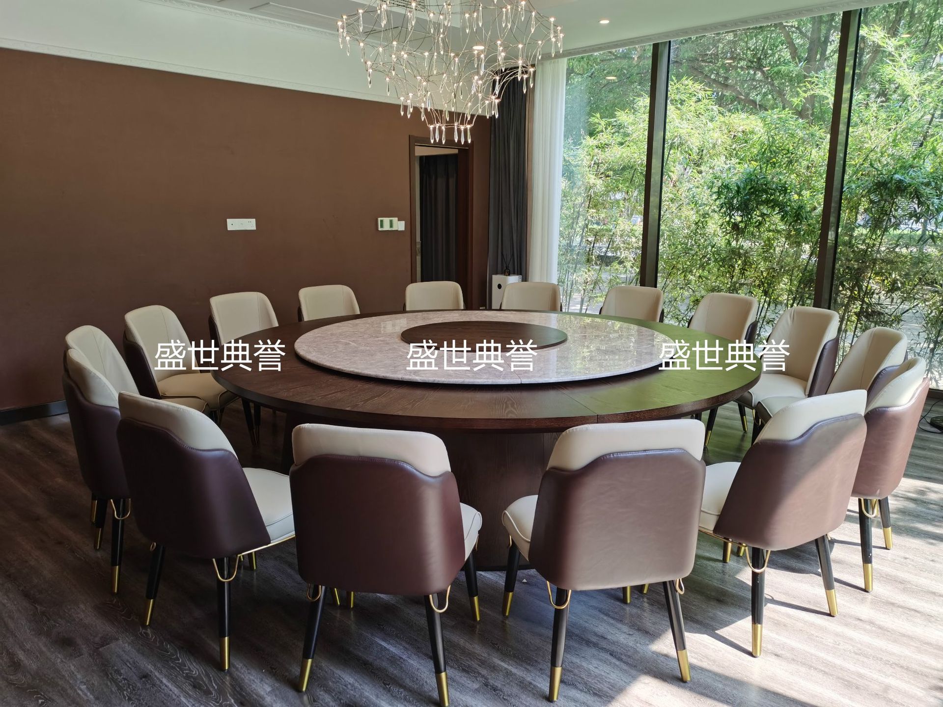 Hotel Solid Wood Dining Chair Club Modern Light Luxury Chair High-End Villa Nordic Electric Dining Table and Chair Hotel Solid Wood Dining Chair Club Modern Light Luxury Chair High-End Villa Nordic Electric Dining Table and Chair