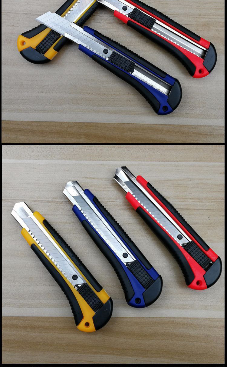 Factory Direct Sales Art Knife Paper Cutter Wholesale Knife Holder Large Industrial Blade Origin Supply Wallpaper Knife