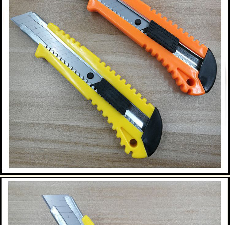 Factory Direct Sales Art Knife Paper Cutter Wholesale Knife Holder Large Industrial Blade Origin Supply Wallpaper Knife