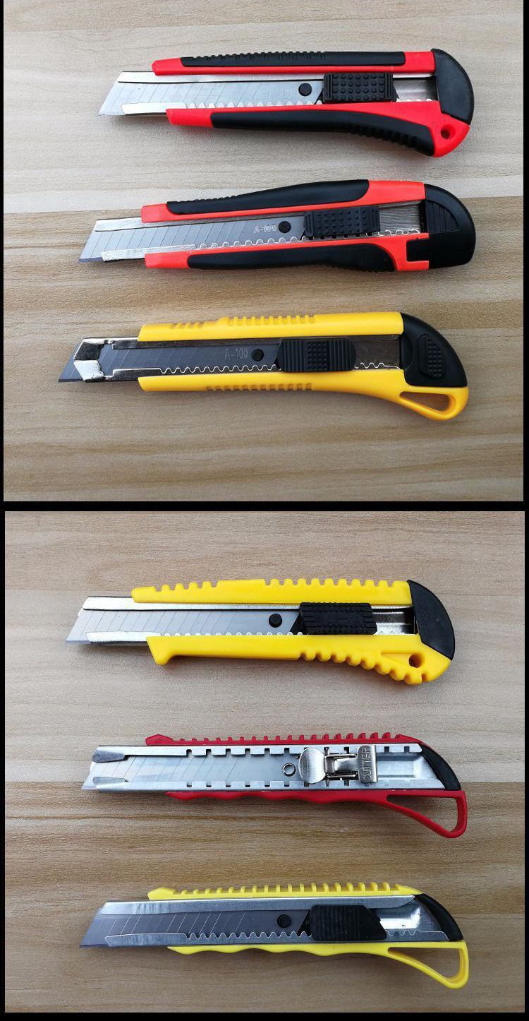 Factory Direct Sales Art Knife Paper Cutter Wholesale Knife Holder Large Industrial Blade Origin Supply Wallpaper Knife