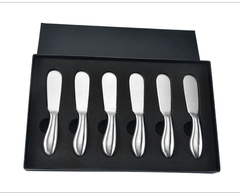 Factory in Stock Stainless Steel Cream Knife Butter Knife Cheese Cheese Knife Household Kitchen Baking Tools