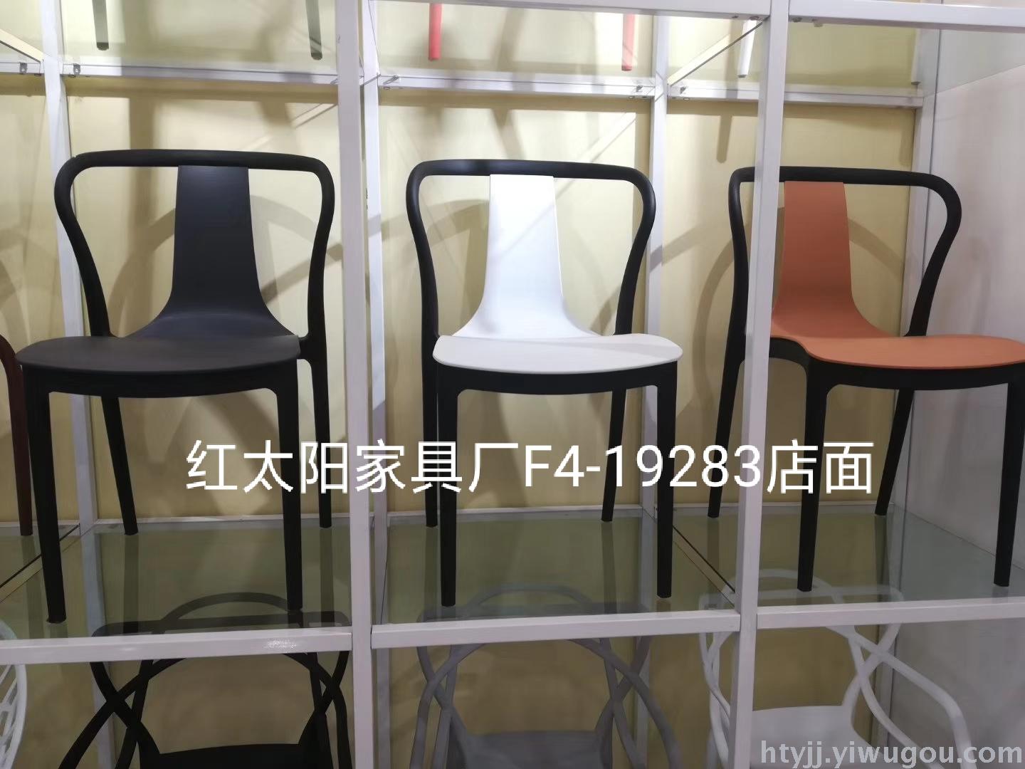 Plastic seating imus dining chair, Nordic style chair, wooden leg back chair