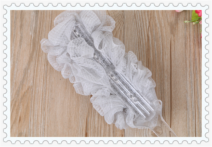 Transparent handle bath ball can hang bath ball. Transparent handle bath ball can hang bath ball.