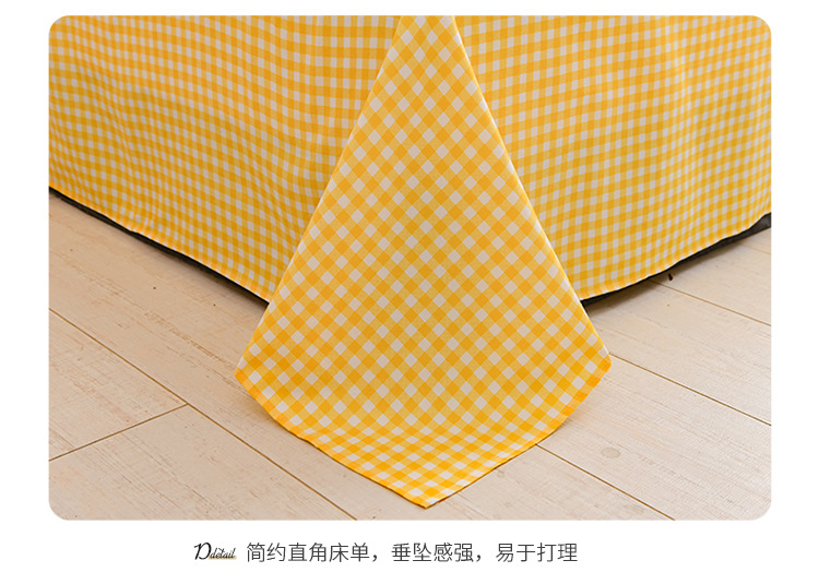 Winter Thicken Cotton Brushed Four-Piece Simple Cotton Bed Sheet Quilt Cover Four-Piece Bedding Set Factory Wholesale