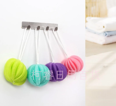 Bath ball flower can be hung pumpkin Bath ball Bath rub