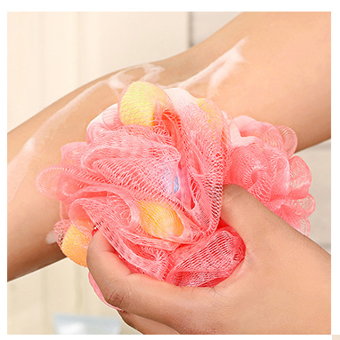 Lovely sponge bath ball bath foam granule 40g.
