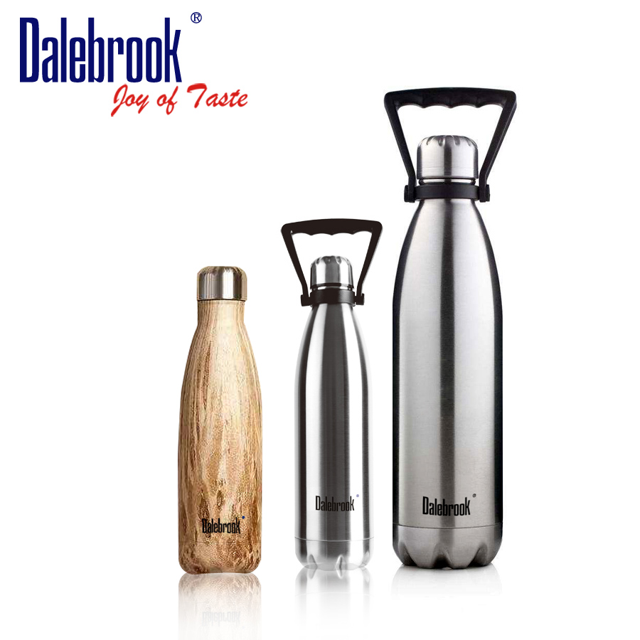 Dalebrook cola bottle, stainless steel insulated hot water bottle, sports bottle cola bottle