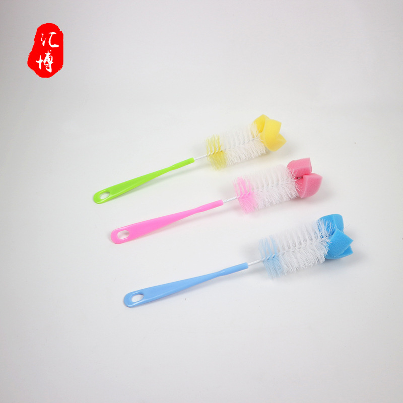 Sponge Cup Brush Long Handle Cup Brush Cup Brush Cup Brush Baby Bottle Brush Water Cup No Dead Angle Kitchen Cup Bottle