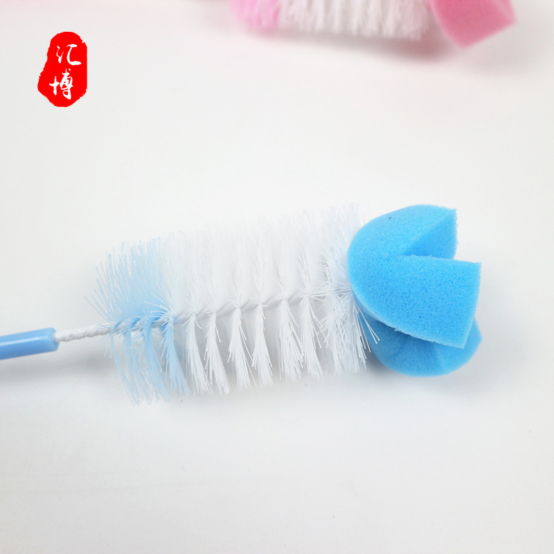 Sponge Cup Brush Long Handle Cup Brush Cup Brush Cup Brush Baby Bottle Brush Water Cup No Dead Angle Kitchen Cup Bottle