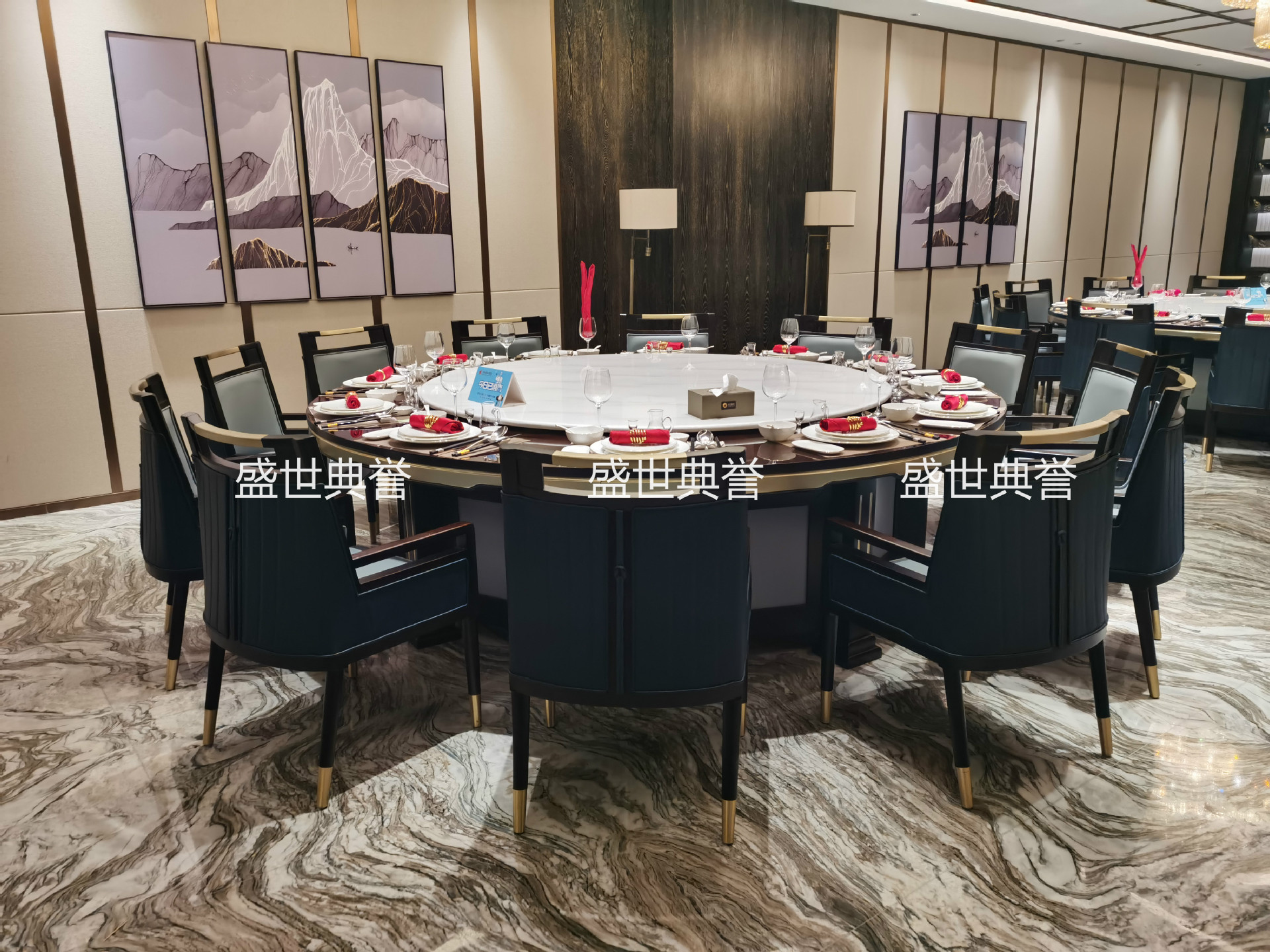 Star Hotel Solid Wood Dining Chair Hotel Box New Chinese Style Chair Chinese Solid Wood Electric Dining Table and Chair Star Hotel Solid Wood Dining Chair Hotel Box New Chinese Style Chair Chinese Solid Wood Electric Dining Table and Chair