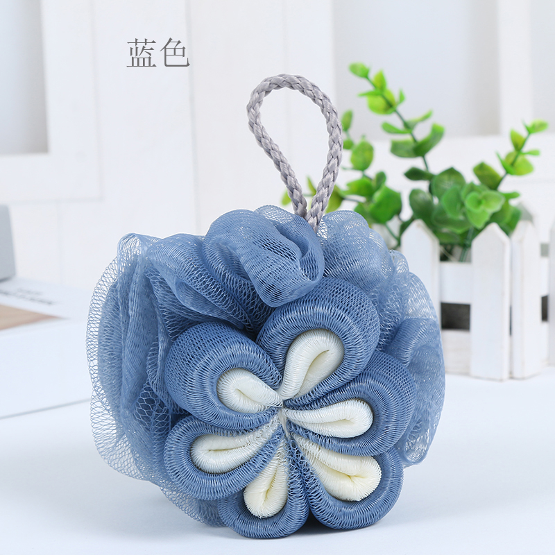 Large bath flower bath ball female rub back bath bubble net day system not loose bath ball wei yu bubble ball