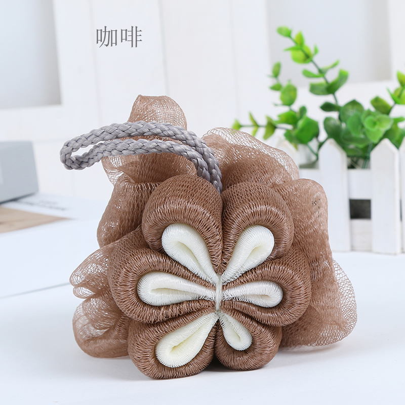 Large bath flower bath ball female rub back bath bubble net day system not loose bath ball wei yu bubble ball