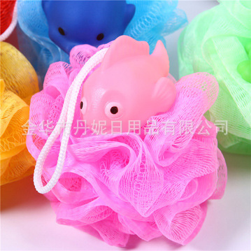Hot sell manufacturer direct sale high quality bath ball bath flower animal bath flower bath baby bath essential