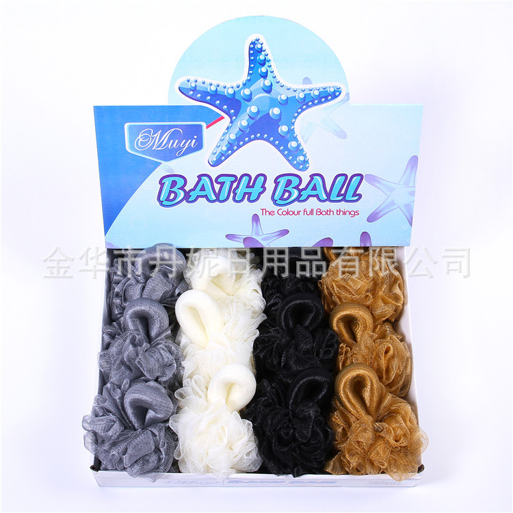 Manufacturer direct sale sells hot style wrist flower bath flower ear flower bath ball bath must