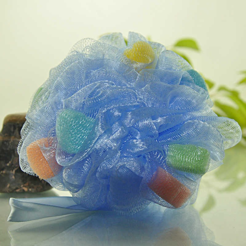 Heart Shape Sponge Bath Ball