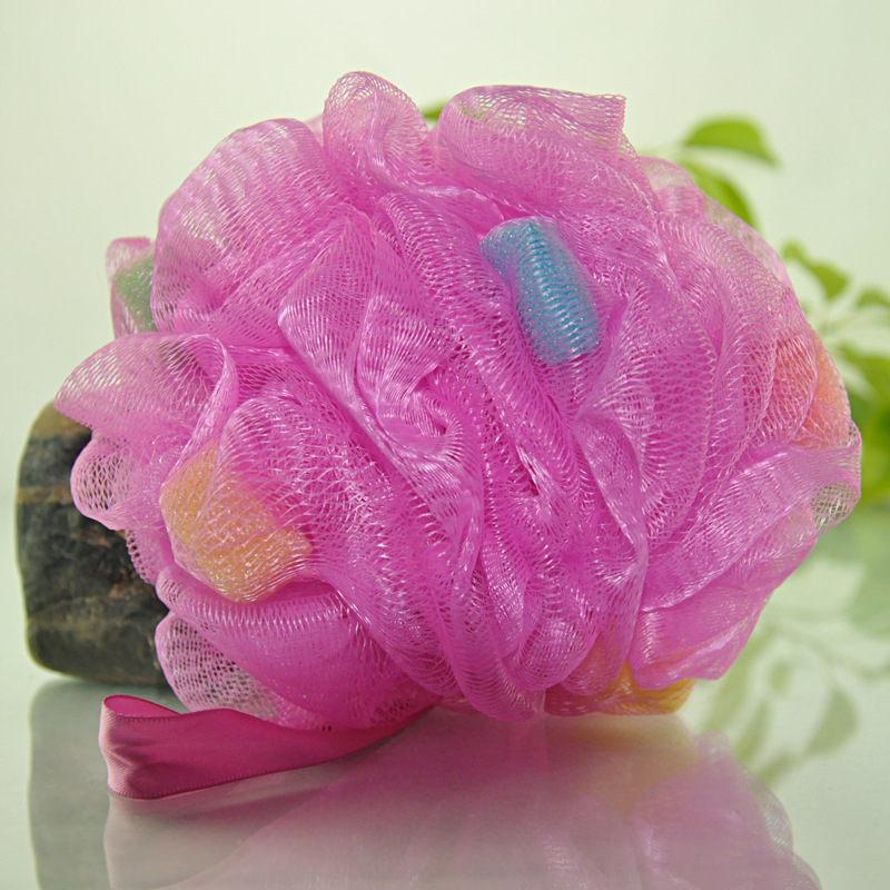 Heart Shape Sponge Bath Ball