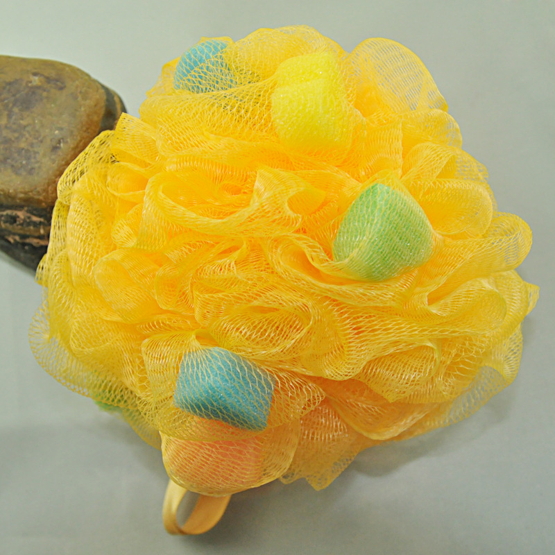 Heart Shape Sponge Bath Ball