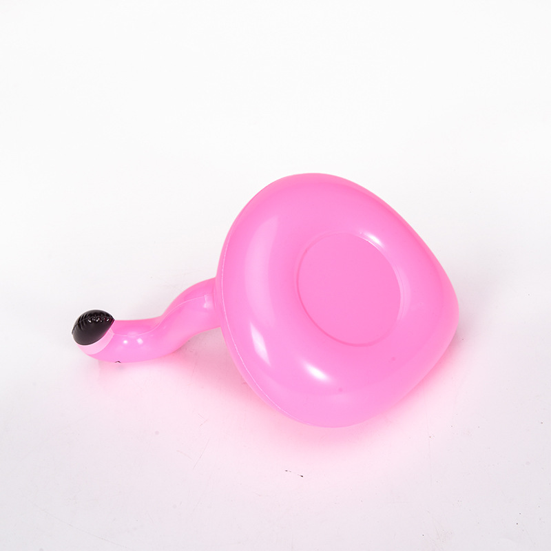 Spot pvc inflatable cup holder water toy flamingo donut unicorn crab pineapple coaster cup holder