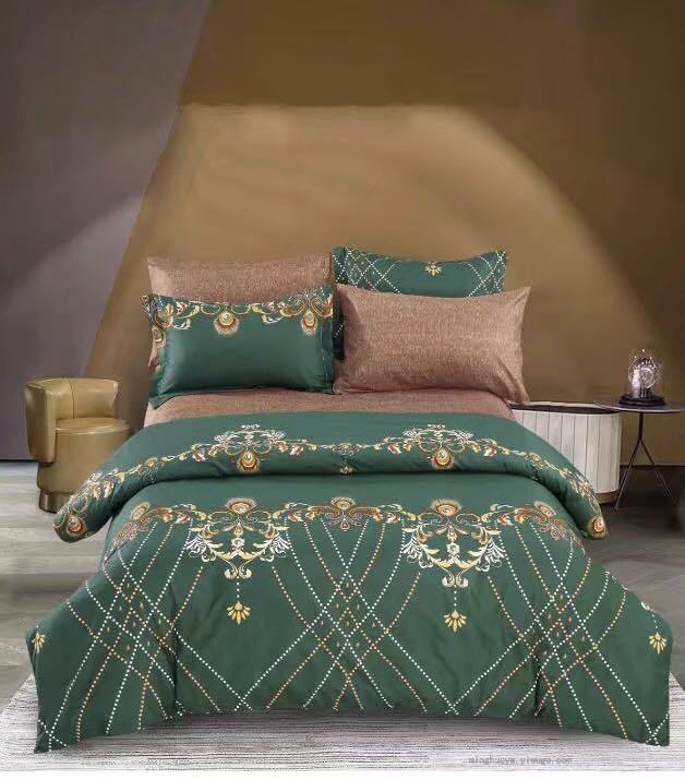 European Fashion New Four-Piece Bedding Set European Fashion New Four-Piece Bedding Set