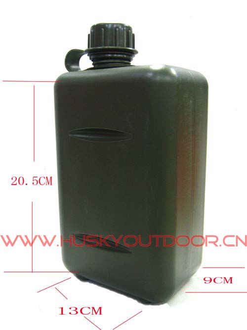 2 l square bucket capacity bottle outdoor kettle military camouflage jug kettle 