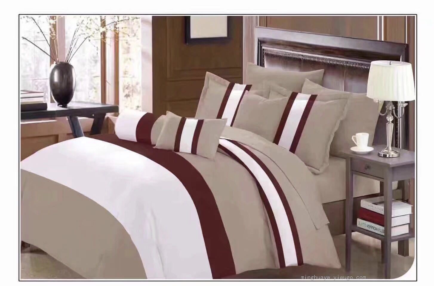 Striped Casual Sports Four-Piece Bedding Set Striped Casual Sports Four-Piece Bedding Set