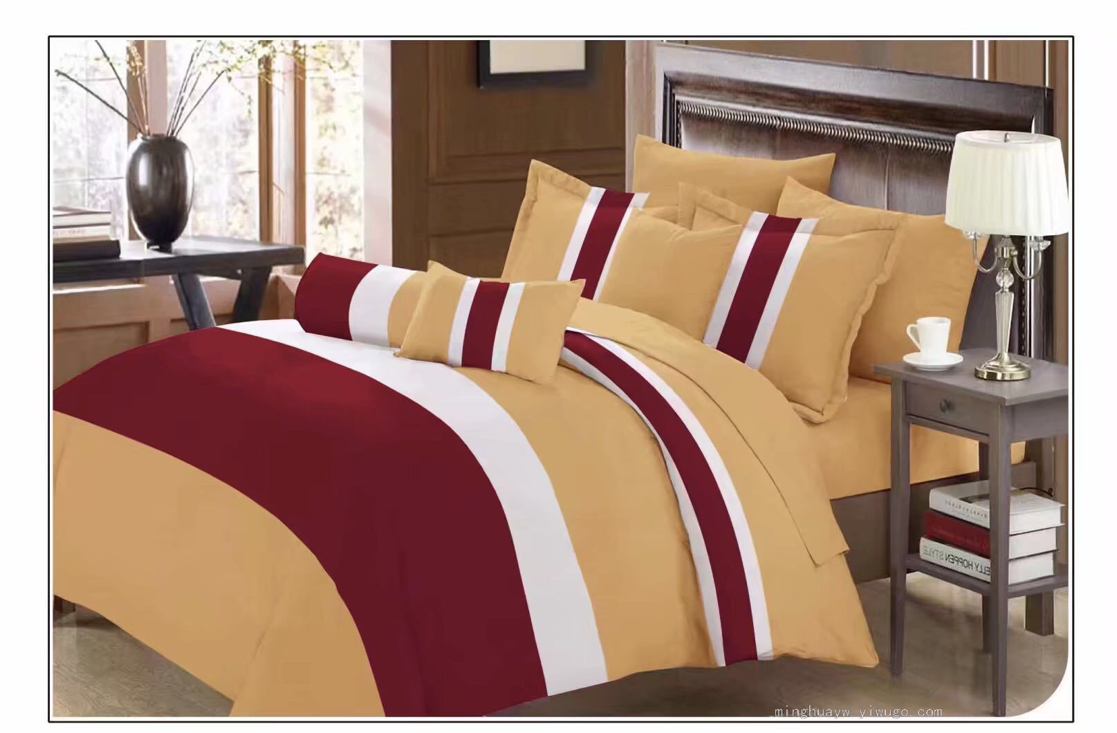 Striped Casual Sports Four-Piece Bedding Set Striped Casual Sports Four-Piece Bedding Set
