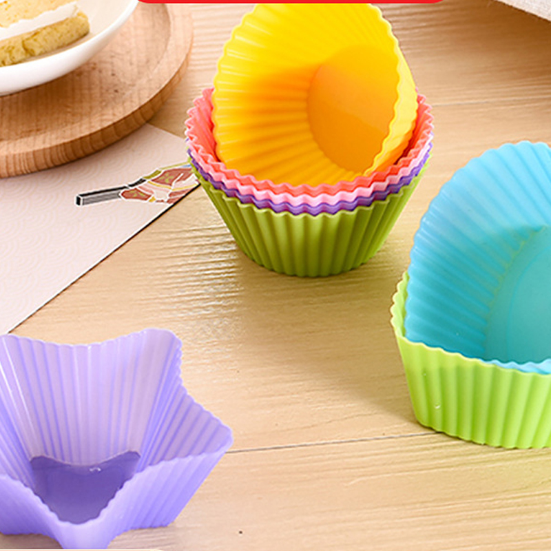 Muffin Cup Colorful round Silicone Cake Mold Puff Gel Mold Soap Mold Muffin Cup Baking Mold Muffin Cup Colorful round Silicone Cake Mold Puff Gel Mold Soap Mold Muffin Cup Baking Mold