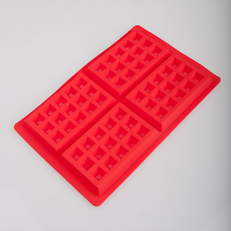 Silicone Square Waffle Cake Mold Muffin/Checkered Cake Mold Oven Baking Mold DIY Waffle Mold Silicone Square Waffle Cake Mold Muffin/Checkered Cake Mold Oven Baking Mold DIY Waffle Mold