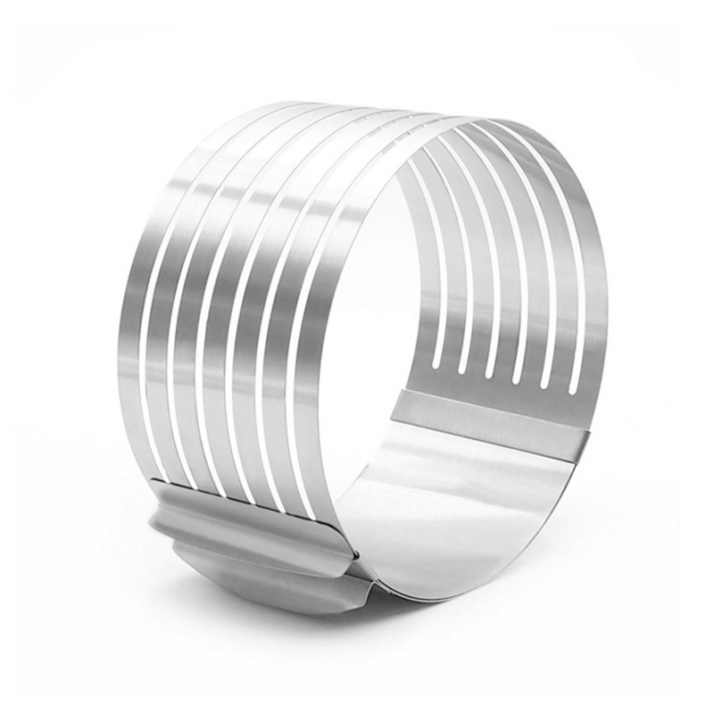 Stainless steel cake stratifier small cake slitter 6 \\ \&#034;\\\&#034; 8 adjustable cake mold spot wholesale