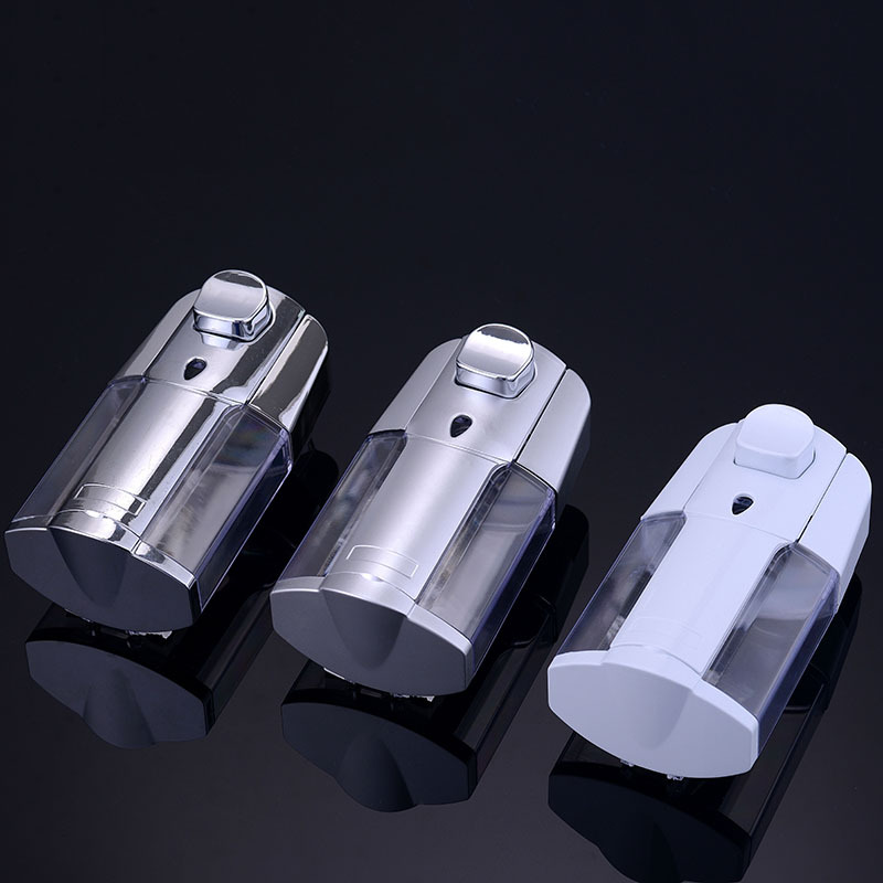 Hotel bathroom manual soap dispenser household kitchen bathroom stainless steel hand sanitizer bottle shower gel soap