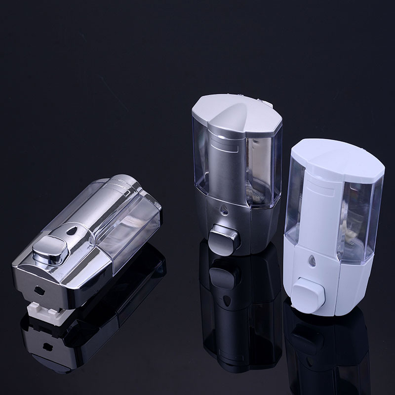 Hotel bathroom manual soap dispenser household kitchen bathroom stainless steel hand sanitizer bottle shower gel soap