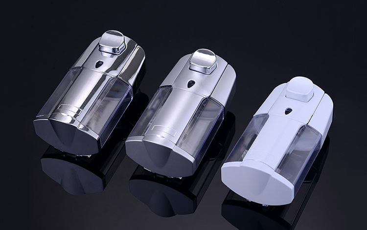 Hotel bathroom manual soap dispenser household kitchen bathroom stainless steel hand sanitizer bottle shower gel soap