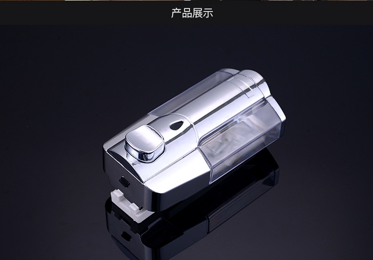 Hotel bathroom manual soap dispenser household kitchen bathroom stainless steel hand sanitizer bottle shower gel soap