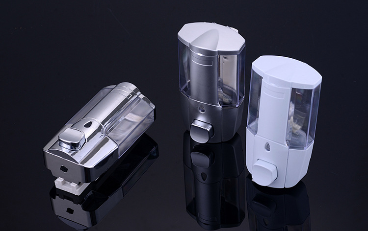 Hotel bathroom manual soap dispenser household kitchen bathroom stainless steel hand sanitizer bottle shower gel soap