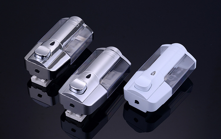 Hotel bathroom manual soap dispenser household kitchen bathroom stainless steel hand sanitizer bottle shower gel soap