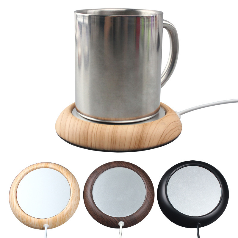 USB Heating Coaster Foreign Trade Coffee Tea Office Heating Cup Warming Holder New Exotic Insulation Thermal Cup Pad