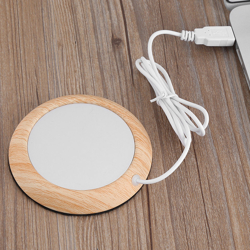 USB Heating Coaster Foreign Trade Coffee Tea Office Heating Cup Warming Holder New Exotic Insulation Thermal Cup Pad